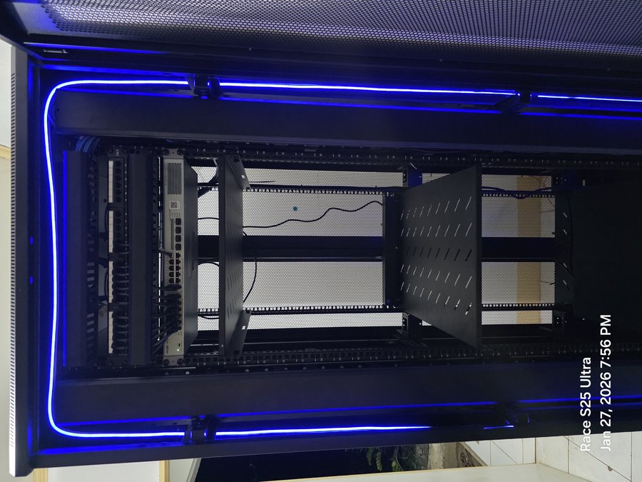 Rack Enclosure with RGB Lighting