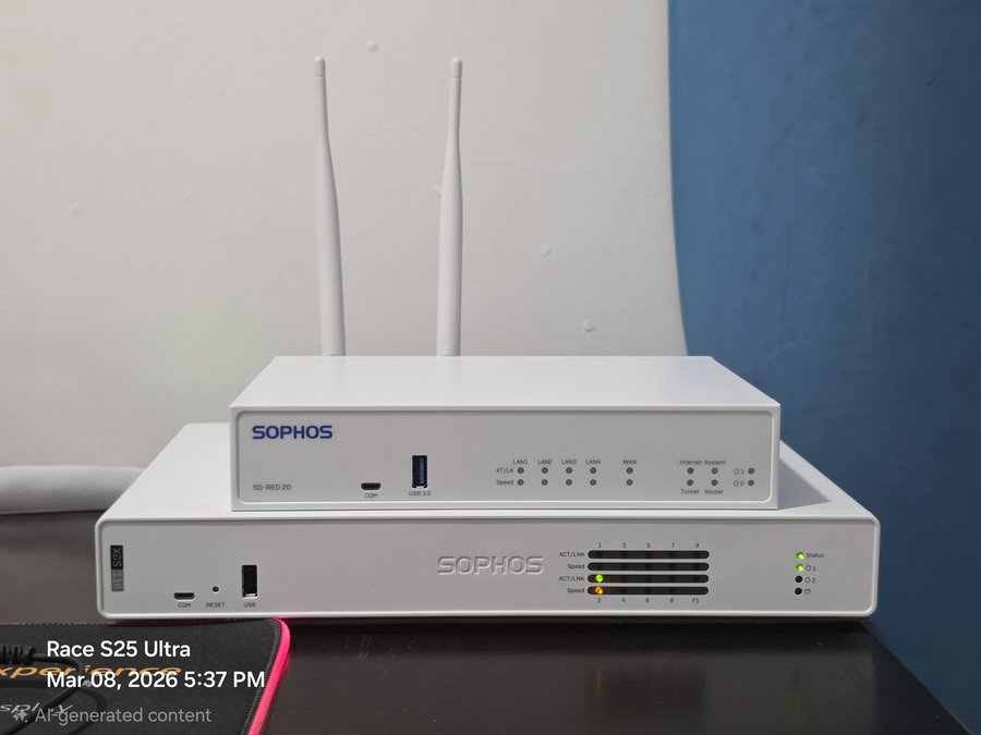 Sophos SD-RED 20 + Firewall