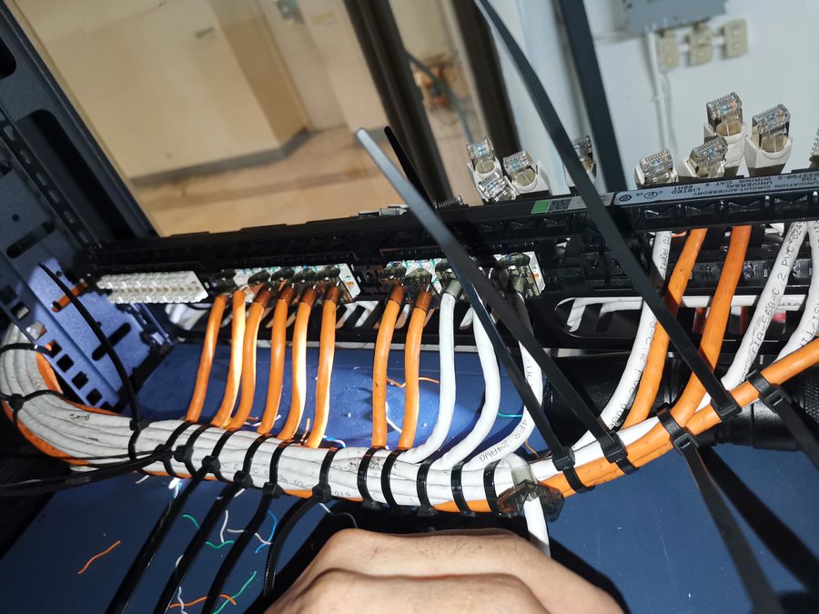 Structured Cabling Work