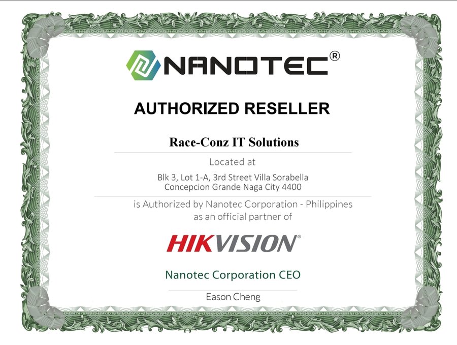 Hikvision Authorized Reseller