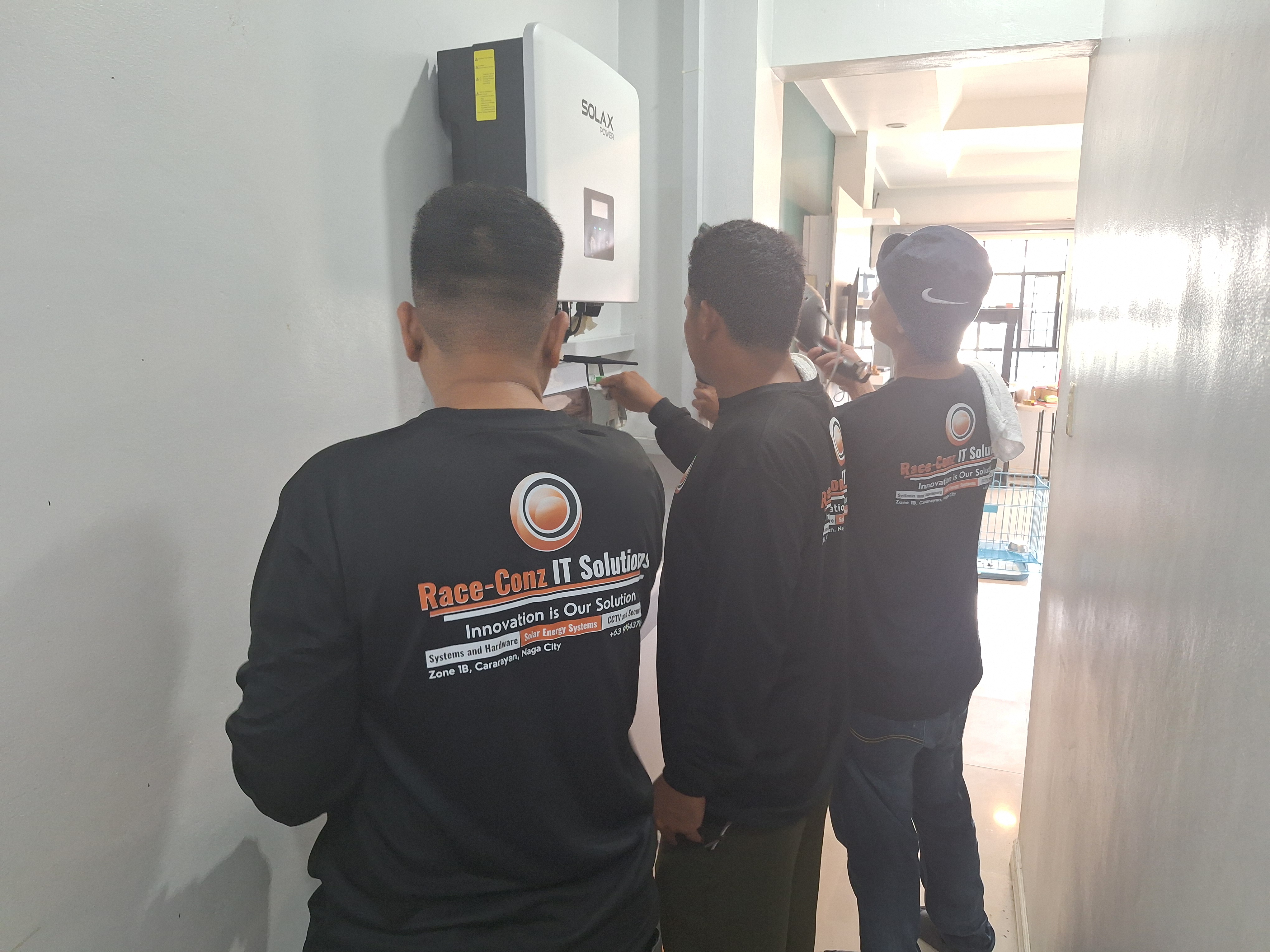 Solax Hybrid Commissioning